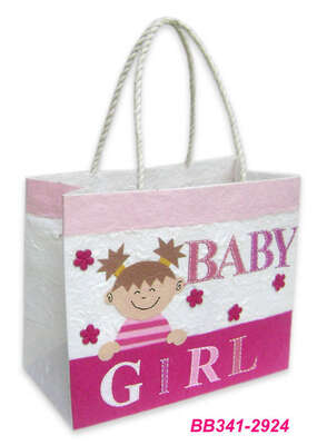 Imagen del producto Bolsa de papel "Baby Girl"