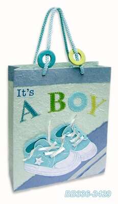 Imagen del producto Bolsa de papel "Baby Boy"