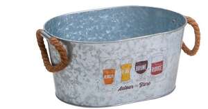 Imagen del producto Cesta de metal cerveza 