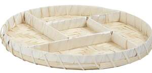 Imagen del producto Cesta con compartimentos de bambú