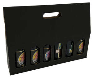 Imagen del producto Estuche 3 y 6 CUELLO LARGO NEGRO