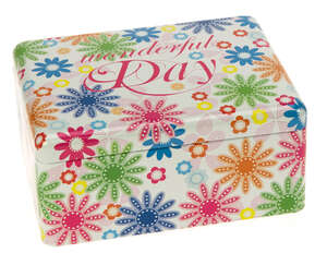 Imagen del producto Caja de té de metal Wonderful