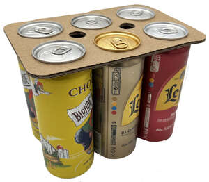 Imagen del producto Portalatas 6 x 33 cl o 6 x 50 cl