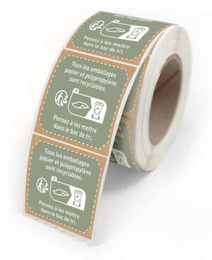 Imagen del producto Etiqueta "Triman"