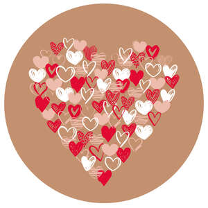 Imagen del producto 500 etiquetas Mi amor