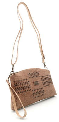 Imagen del producto Bolso de corcho color topo 