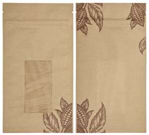 Imagen del producto Estuche reciclable para tableta de chocolate “Cabosses Ecru”