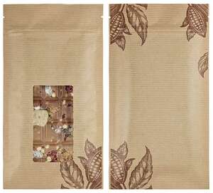 Imagen del producto Estuche reciclable para tableta de chocolate “Cabosses Ecru”