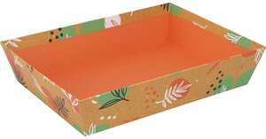 Imagen del producto Bandeja de Cartón Rectangular “Orange Canyon”