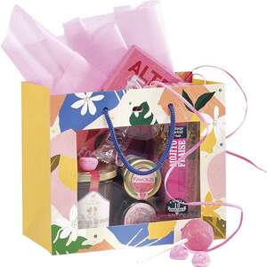 Imagen del producto Bolsa de papel con ventana Colección “Citrus Garden”
