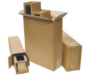 Imagen del producto Caja de envío para 1, 2 o 3 botellas de 75 cl