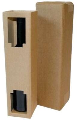 Imagen del producto Caja de envío para 1, 2 o 3 botellas de 75 cl