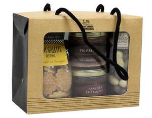 Imagen del producto Bolsa Maleta Ventana Kraft 