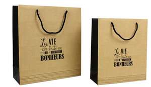 Imagen del producto Bolso rectangular “La vida está hecha de pequeñas alegrías”