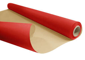 Imagen del producto Rollo de papel de regalo rojo