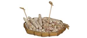 Imagen del producto Cesta octágono inclinable de bambú