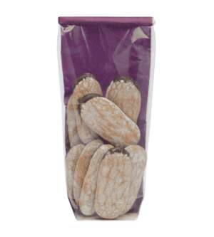 Imagen del producto 100 bolsitas impresas Tela de yute violeta