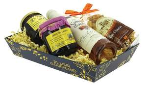 Imagen del producto Cesta de cartón rectangular Plaisir Gourmand