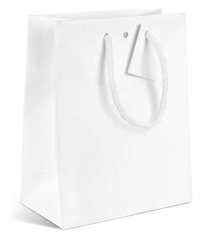 Imagen del producto Bolso boutique Kraft Blanco Natural blanco