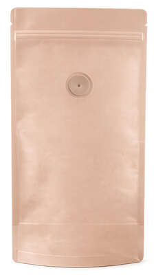 Imagen del producto Doypack kraft + Válvula ALU