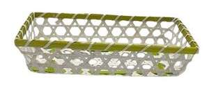 Imagen del producto Cesta blanca y verde