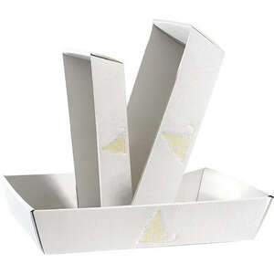 Imagen del producto Cesta rectangular de cartón 