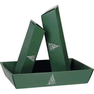 Imagen del producto Cesta rectangular de cartón 