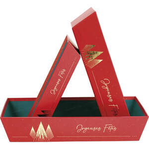 Imagen del producto Cesta rectangular de cartón 