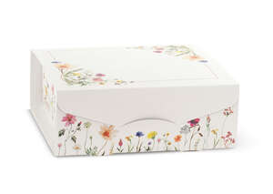 Imagen del producto Caja de regalo con diseño "Flores de primavera"