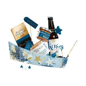 Imagen del producto Cesta de cartón con forma de barco, ECUME DES MERS