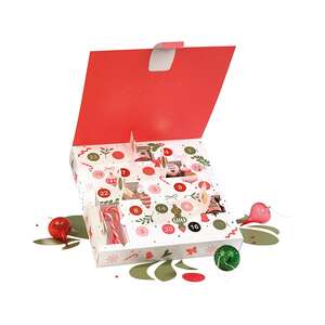 Imagen del producto Caja de cartón para el Calendario de Adviento "Vivement Noël"