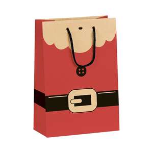 Imagen del producto Bolsa de papel kraft de PAPÁ NOEL
