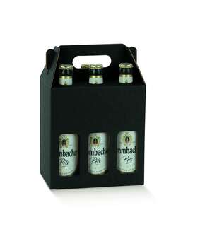 Imagen del producto Estuche negro para 6 botellas
