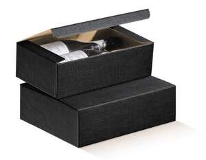 Imagen del producto Milan Estuche cartón negro 3 botellas