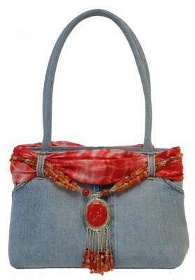 Imagen del producto Bolso vaquero de tres colores