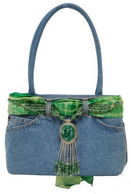 Imagen del producto Bolso vaquero de tres colores