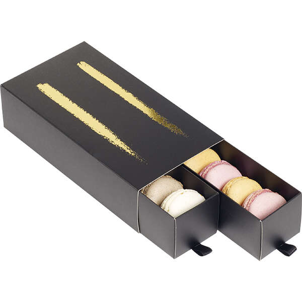 Imagen del producto Colección para macarrones - Cajas de cartón con cajones