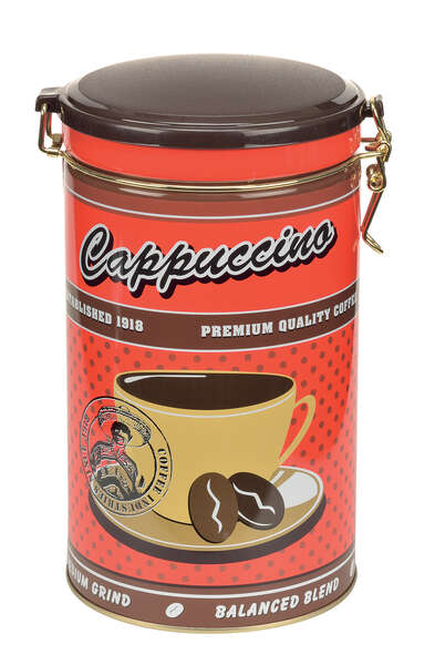 Imagen del producto Caja de metal de café Capuchino