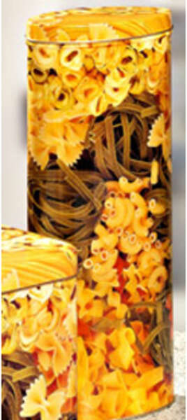 Imagen del producto Caja de metal Pasta Espaguetis