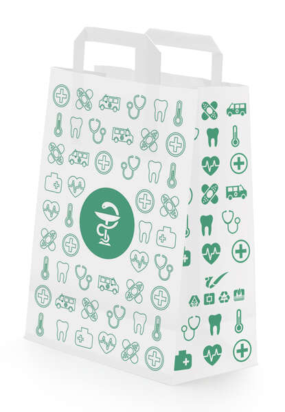 Imagen del producto Bolsas y bolsitas de papel kraft Farmacia