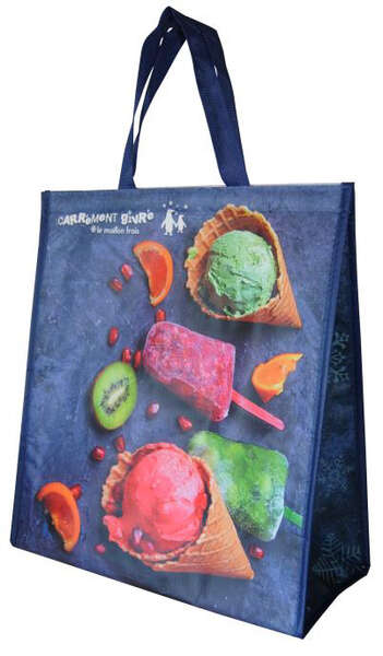 Imagen del producto Bolsas PP tejidas isotérmicas Helados