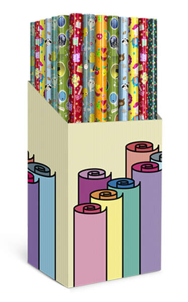 Imagen del producto Lote de rollos de papel de regalo