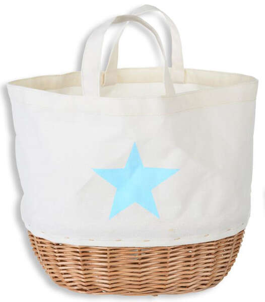 Imagen del producto Lote de pequeñas bolsas de algodón + mimbre