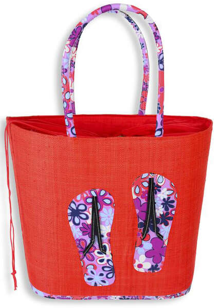 Imagen del producto Lote de bolsos con dibujo de chanclas