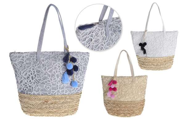 Imagen del producto Lote de 2 bolsos de moda de lujo dorado y gris