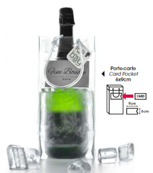 Imagen del producto Bolsa de hielo Pro Business + portaetiquetas