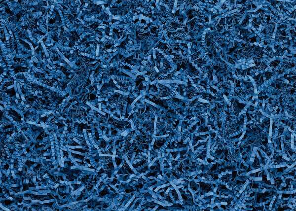 Imagen del producto Rizo de papel kraft azul