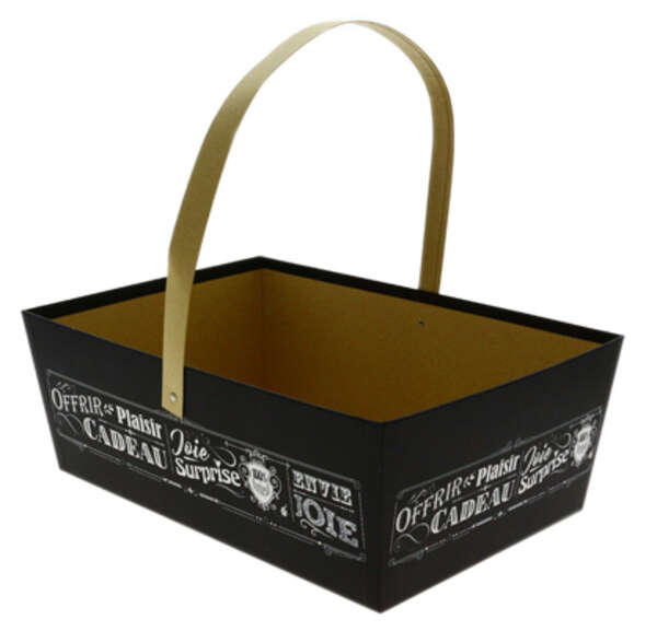 Imagen del producto Cesta retro negra