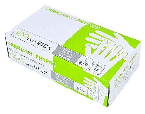Imagen del producto 100 guantes de látex