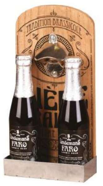 Imagen del producto Portabotellas de cerveza + abrebotellas